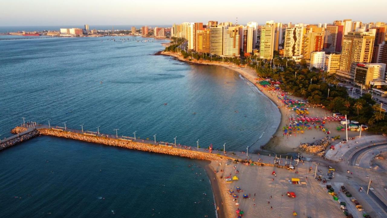 Beira Mar Meireles A Um Passo Do Mar Fortaleza  Exterior foto